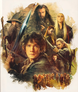 Illustration for article titled Seriously Cute Hobbit: Desolation of Smaug Poster Art